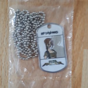 AN001 tomb raider lara croft dog tag numéro 2
