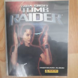 AR014 tomb raider lara croft album complet avec photocards