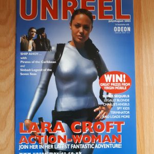 AR033 tomb raider lara croft unreel magazine