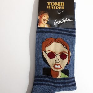AU010 tomb raider lara croft  socks chaussettes