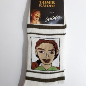 AU011 tomb raider lara croft  socks chaussettes