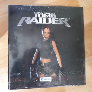 AZ001 tomb raider lara croft official binder farde atlas