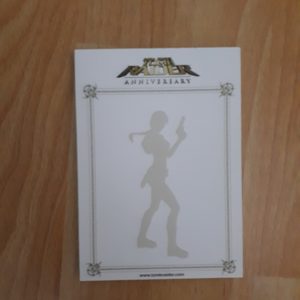 AZ016 tomb raider lara croft officiel print sheet
