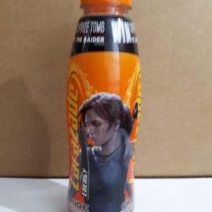 AZ018 tomb raider lara croft larazade empty bottle