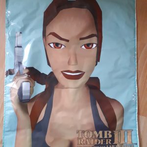 AZ035 tomb raider lara croft promo commercial bag plastique