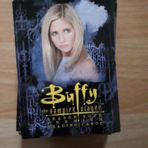 BL008 set complet base trading card saison 4 buffy