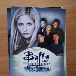 BL009 set base buffy 81 trading cards men of sunnydale