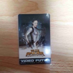 AK002 tomb raider lara croft carte vdeo futur