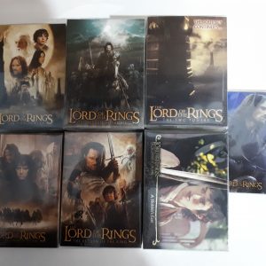 CL001 LOTR seigneur des anneaux 7 différents set de base trading cards