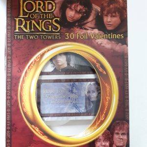 CM002 LOTR 30 foil cartes valentines seigneur des anneaux