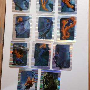 LZ017 set de 11 special holocelz cards fantastic 4 marvel