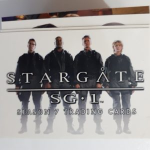 LZ020 set complet de base trading cards stargate season 7