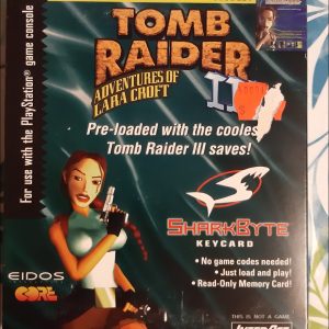 AP007 official tomb raider 3 lara croft sharkbyte keycard