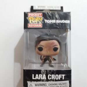 AJ017 Tomb Raider Lara Croft Pocket Pop Vinyl Porte clé