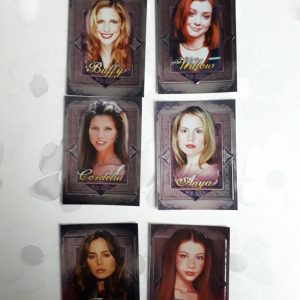 BL031 Buffy men of Sunnydale set 6 cards box WA1-6
