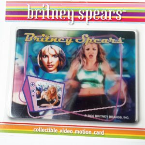 VM002 rare britney spears video card officielle mod2