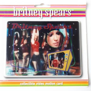 VM003 rare britney spears video card officielle mod3