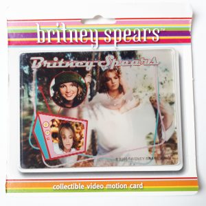 VM004 rare britney spears video card officielle mod4