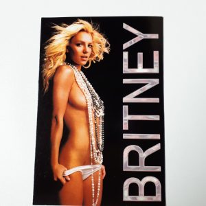 VM012 britney spears postcard