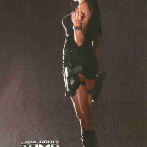 AW008 postcard lara croft tomb raider FA544