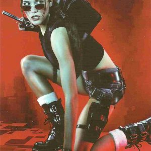 AW022 très rare carte postale tomb raider angel darkness