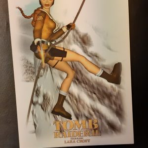 AW046 carte postale postcard lara croft tomb raider