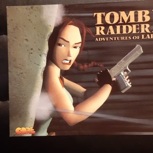 AW049 carte postale postcard lara croft tomb raider