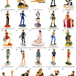ZZ012 tomb raider lara croft figurine atlas sous blister