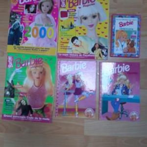 ZZ059 barbie lot de 6 livres vintage
