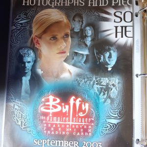 ZZ092 buffy angel promotionnal sell sheet