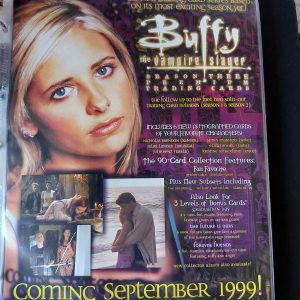 ZZ094 buffy saison 3 promotionnal sell sheet