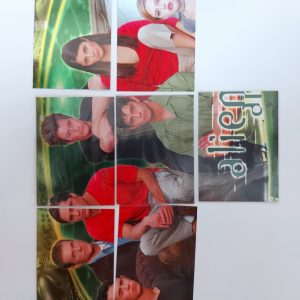 ZZ090 roswell  7 trading cards sp inkworks