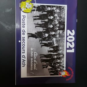 ZZ099 calendrier 2021 pompier neuf