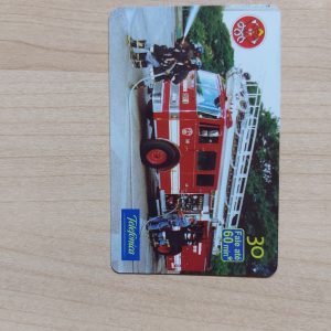 ZZ097 telecarte bresil camion pompier