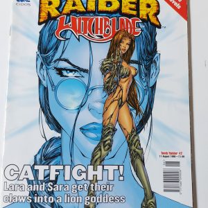 ZZ080 tomb raider witchblade comics