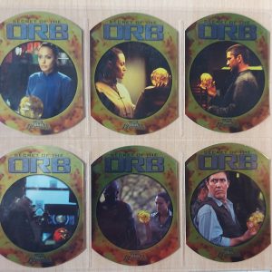 zz127 tomb raider lara croft set 6 trading cards complet secret of the ORB