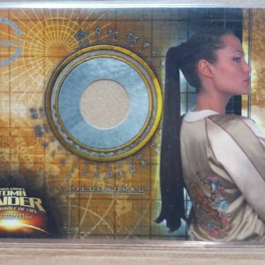 zz122 tomb raider cradle rare trading card pieceworks PW1 gold