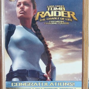 zz119 tomb raider cradle rare autograph redemption schweiger