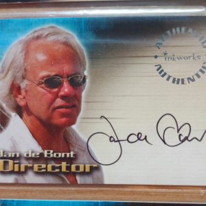 zz113 tomb raider lara croft autograph officiel A6 jan de bont director