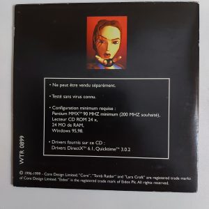 zz146 tomb raider lara croft cd collector